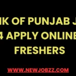 Bank of Punjab Jobs 2024 Apply Online For Freshers